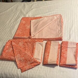 ANNE DE SOLENE LODGE BOUDOIR QUEEN DUVET, 2 PILLOW CASES FLAT SHEET SET